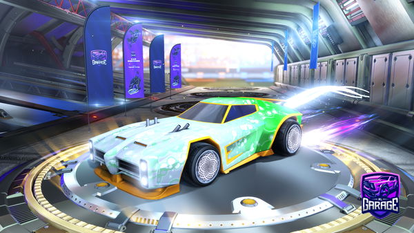 A Rocket League car design from fendi3x