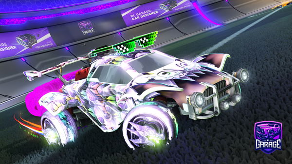 A Rocket League car design from ChevyRL
