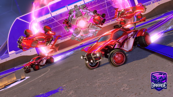 A Rocket League car design from Qrj