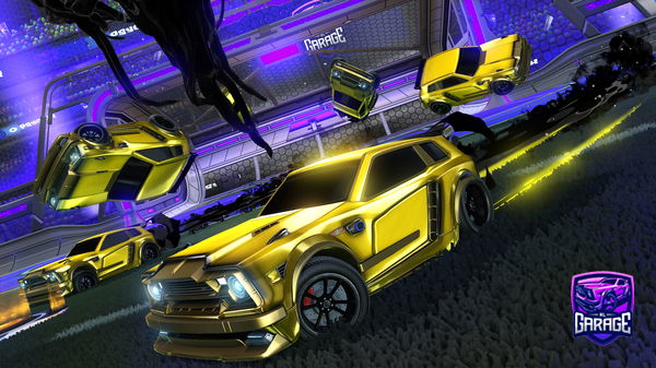 A Rocket League car design from sublimed