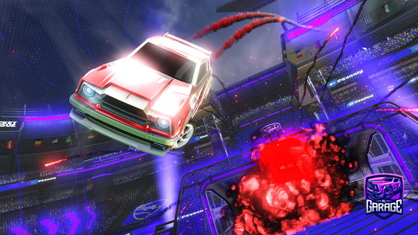 A Rocket League car design from soysxwz