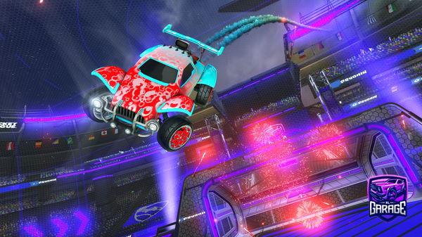 A Rocket League car design from Coobazoid