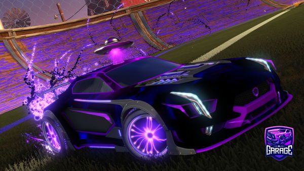 A Rocket League car design from abspielen