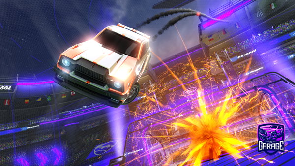A Rocket League car design from oatinator