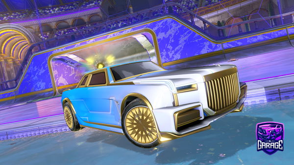 A Rocket League car design from hypergamer229