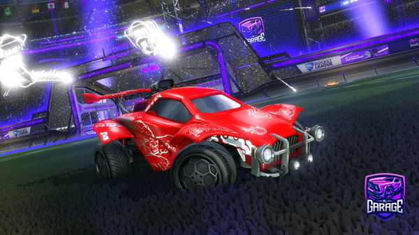 A Rocket League car design from Ibinkz