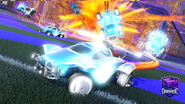 A Rocket League car design from Jafetg58