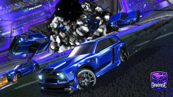 A Rocket League car design from Maybe7M
