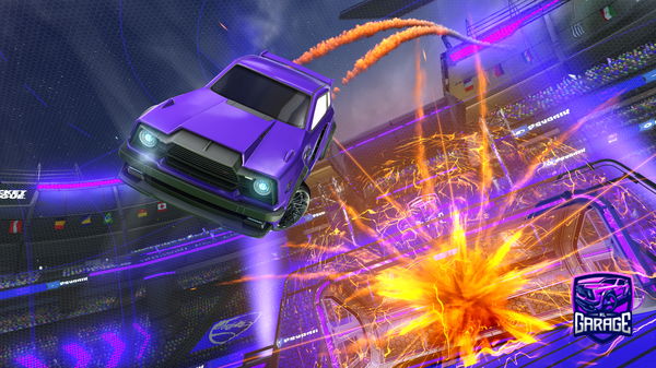 A Rocket League car design from MalikGolfen