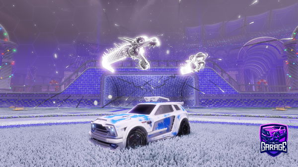 A Rocket League car design from Clixiqui