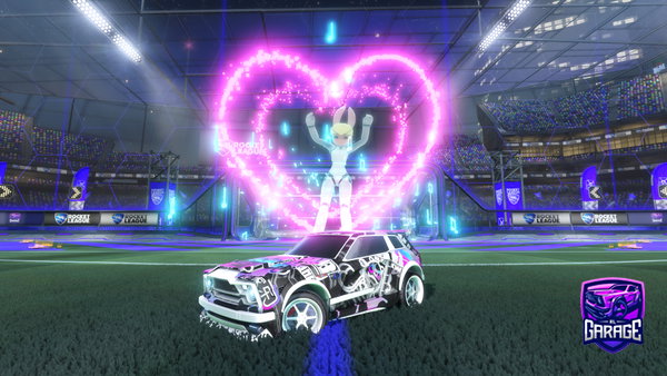 A Rocket League car design from akio_miashi