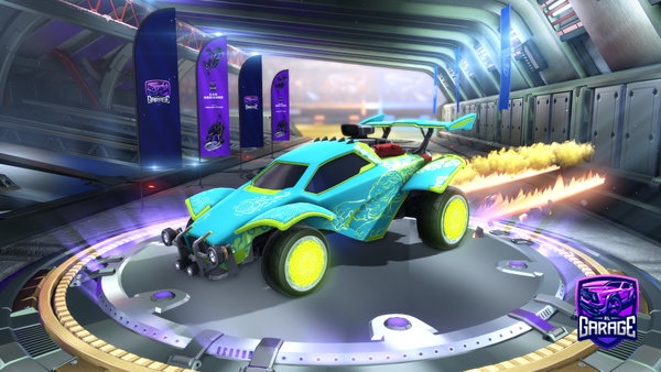 A Rocket League car design from Geo_RL