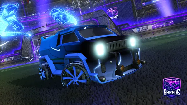 A Rocket League car design from ToxicWaffle39