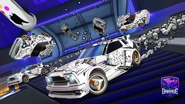 A Rocket League car design from IB4KOI