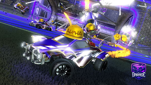 A Rocket League car design from Poppydog8625