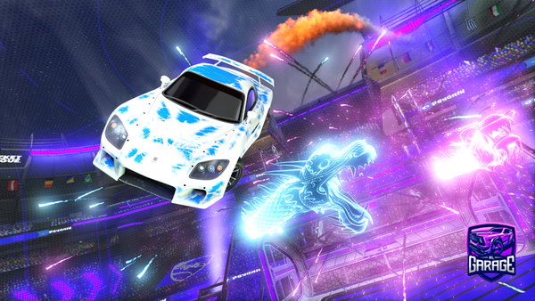 A Rocket League car design from heroMURILO214