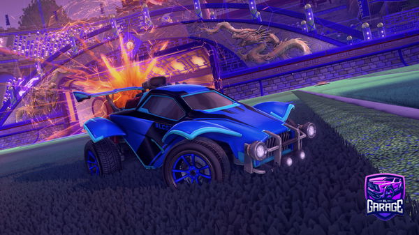 A Rocket League car design from Casparexe