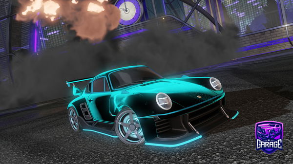 A Rocket League car design from destroyerfirebal