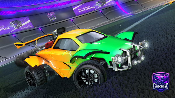 A Rocket League car design from NormanGM