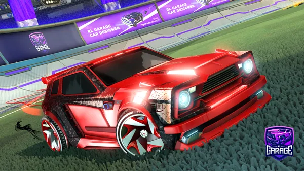 A Rocket League car design from BlockIced