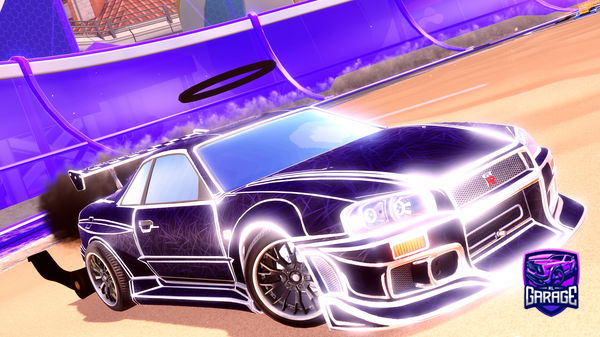 A Rocket League car design from SACR3DStu