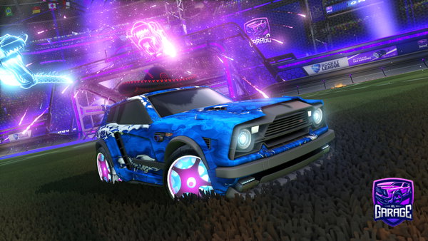 A Rocket League car design from koconut593593