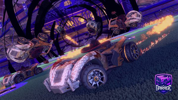 A Rocket League car design from DeffenlyNotJack