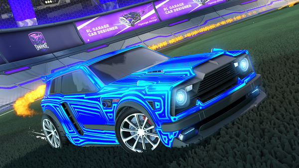 A Rocket League car design from TTVLiamHIM101