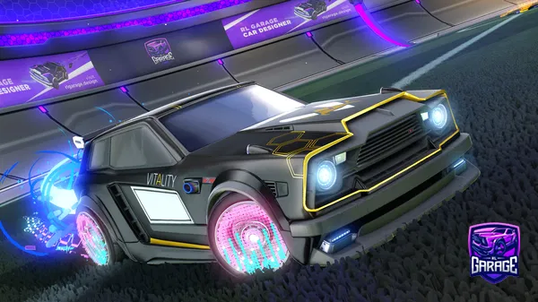 A Rocket League car design from TavidogmanandLogic