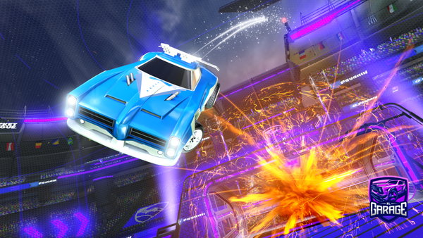 A Rocket League car design from vtrixss