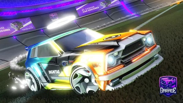 A Rocket League car design from Tije07