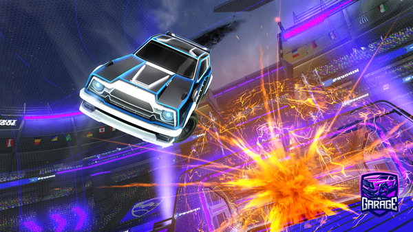 A Rocket League car design from PandOExpress2