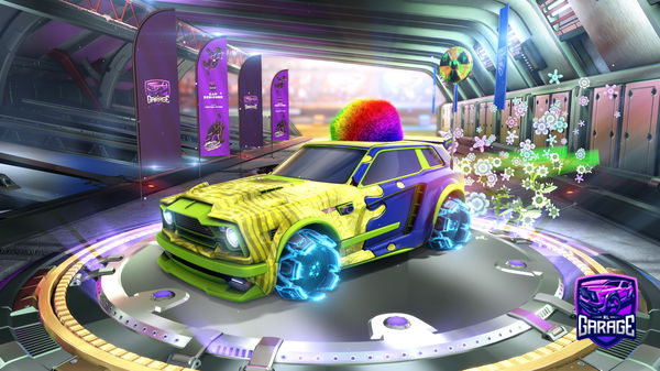 A Rocket League car design from lagoda_rl