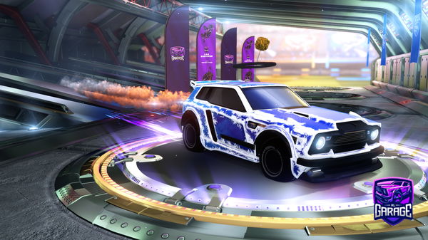 A Rocket League car design from 7hmooood77