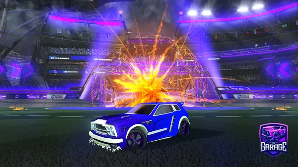 A Rocket League car design from Pipoulets