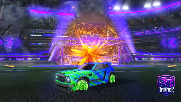 A Rocket League car design from ShadowMike3