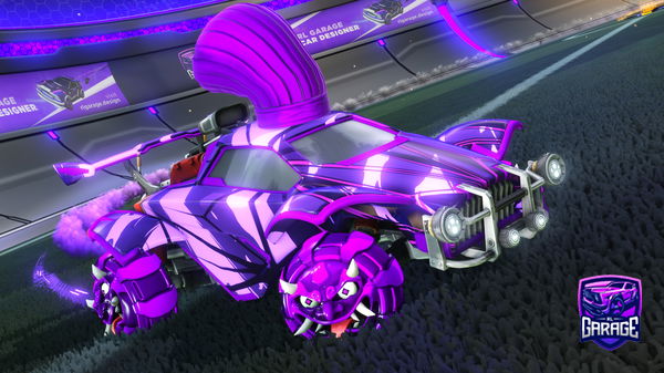 A Rocket League car design from Pro_leemerlord