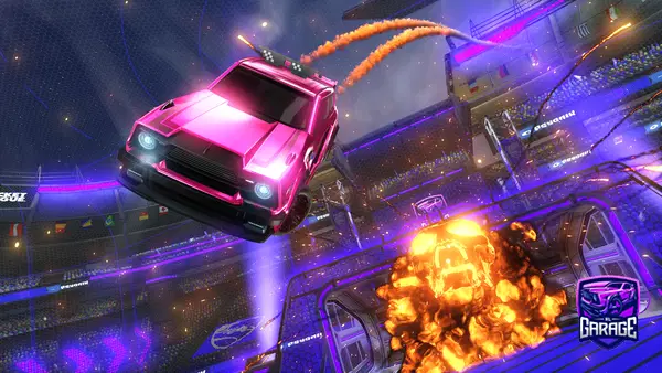 A Rocket League car design from RickyM26