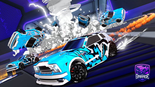 A Rocket League car design from Puma95