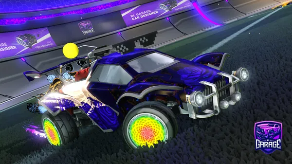 A Rocket League car design from SPG6945