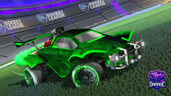 A Rocket League car design from davidoo570