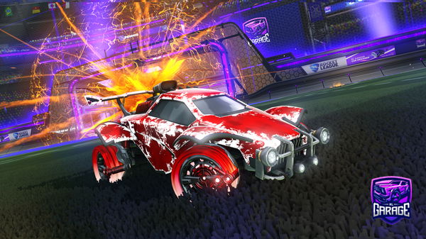 A Rocket League car design from JustTrashRat7