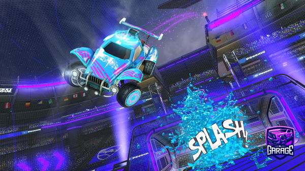 A Rocket League car design from galileo1610