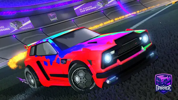 A Rocket League car design from jovi-_-