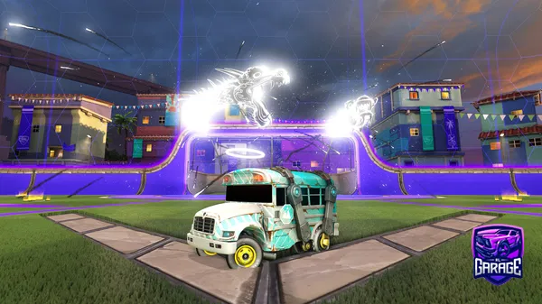 A Rocket League car design from d-day