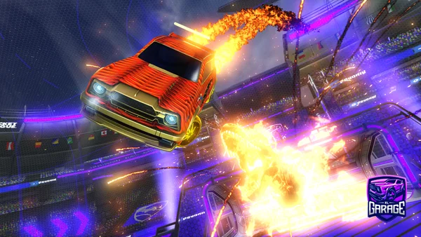 A Rocket League car design from rexspiller