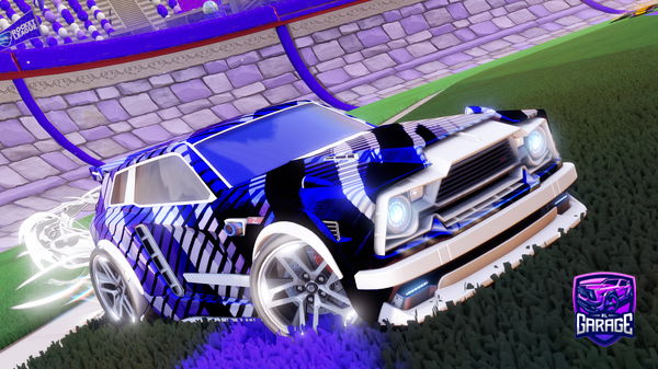 A Rocket League car design from juanchOWO