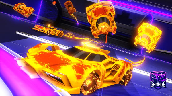 A Rocket League car design from IndigoLambo