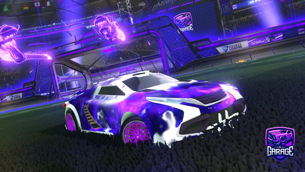 A Rocket League car design from X_pro207