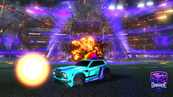 A Rocket League car design from HERKK